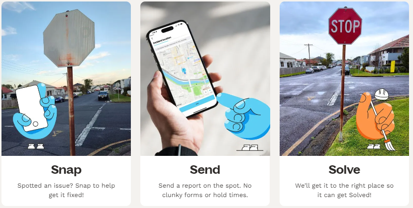 Image from SnapSendSolve website